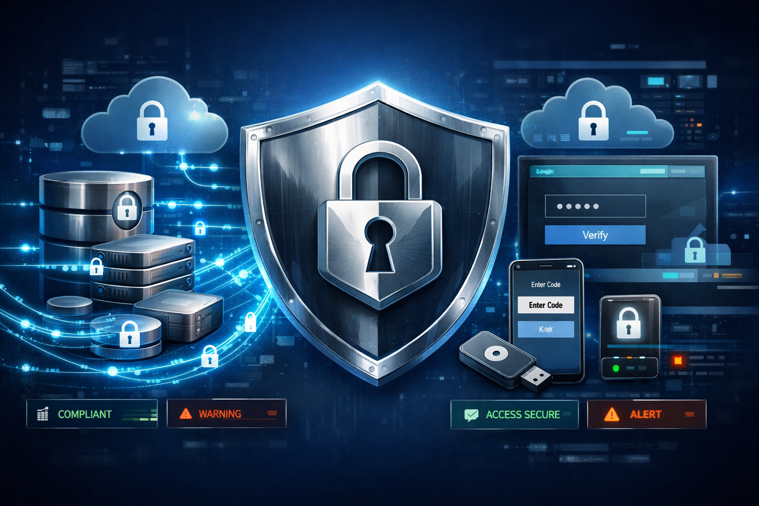 HIPAA encryption and MFA requirements